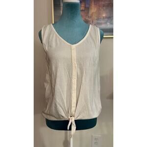 Loft Ivory Tank Top
